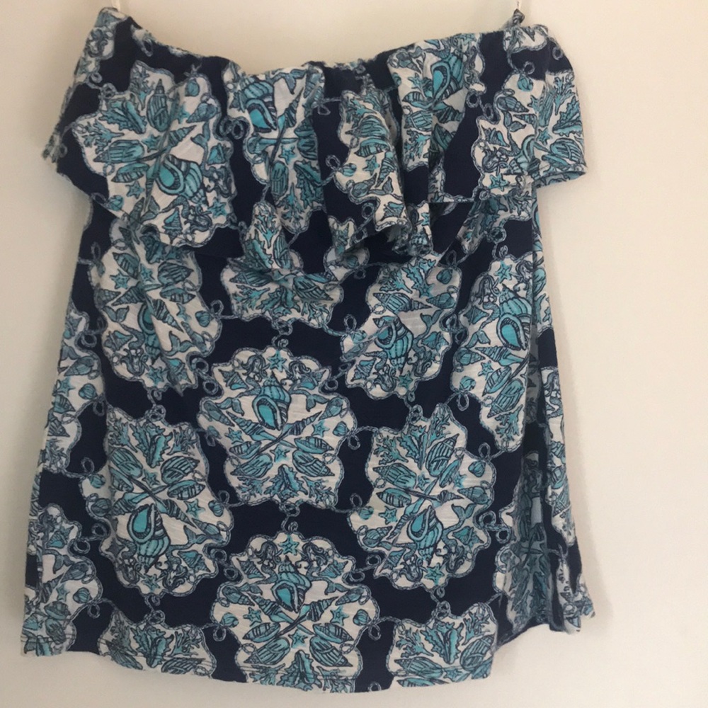 Lilly Pulitzer Strapless Top